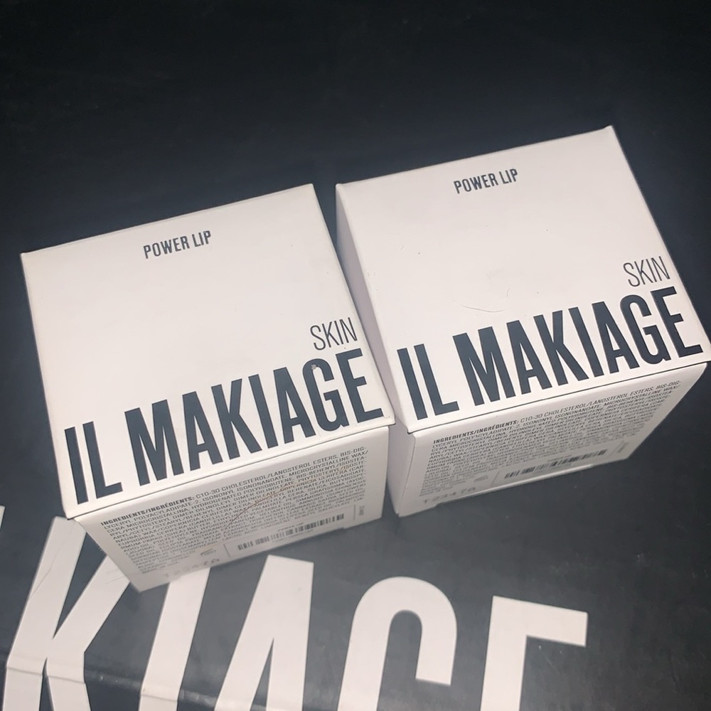 2x NEW- Il Makiage Power Lip conditioning shea butter mask